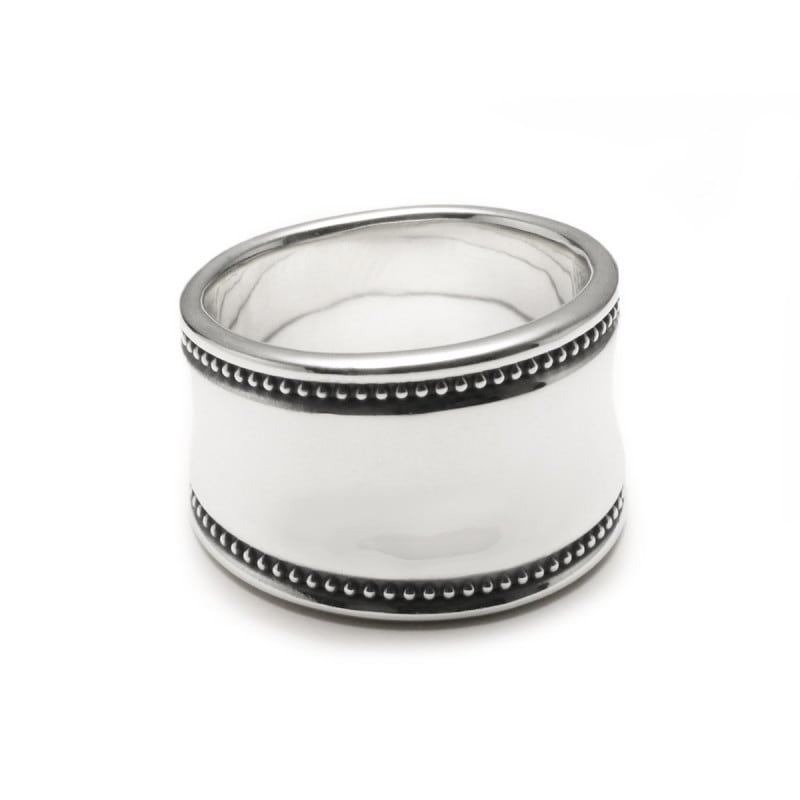 MILGRAIN CALM RING