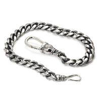 OVAL CURB WALLET CHAIN