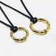 Circle Bamboo Pendant (Large / Medium)