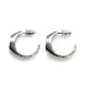 OVAL SIGNET EARRING Large