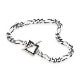 Art Frame Figaro bracelet