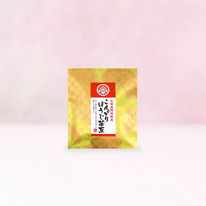 こんがりほうじ茶豆