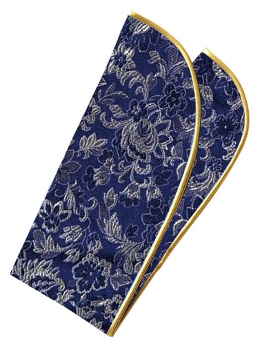 ERC-R7 二胡専用松脂付着防止カバー　シルク　濃紺