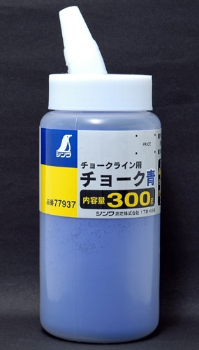 ためごろう シンワ 77937 チョークライン用チョーク 青 粉チョーク | 工具激安販売