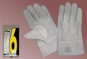 [ホーケングローブ] No.6 皮手袋 Lサイズ 10双組 (No.6 外縫い(あて付))