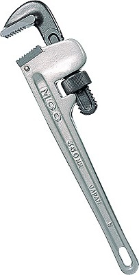 MCC パイプレンチ 450　アルミ MCC コーナーレンチ アルミ白・エンビ被覆用DA 450 CWVDA450[MCC