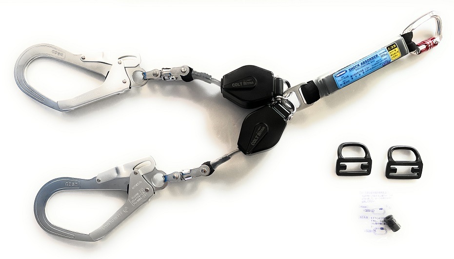 ツヨロン THL-2-CR93SV-21KS-2R23-BP ハーネス型安全帯用ダブル 