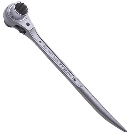 ラチェットレンチ17×21 ラチェットレンチ17/21 ストレート MUST TOOL 両口ラチェット