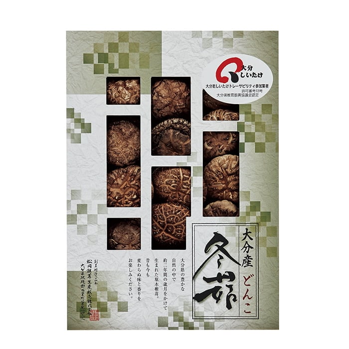 大分産椎茸 冬菇 どんこ 70g HS-30