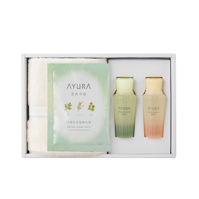 AYURA 入浴剤セット Amazon | アユーラ(AYURA) 【癒しのギフト】入浴料(各300mL × 2