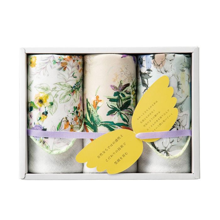 今治クレシェンド タオルハンカチ3枚セット