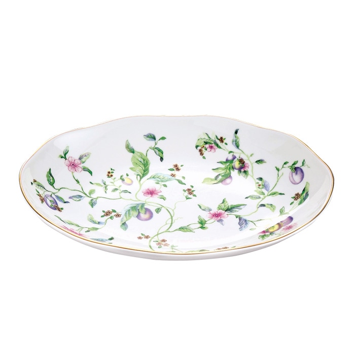ウェッジウッド [WEDGWOOD] ワイルド スウィート プラム オーバルディッシュ