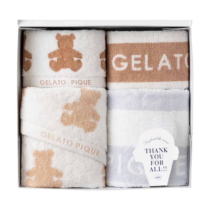 ジェラート ピケ [gelato pique] タオル4枚セットB