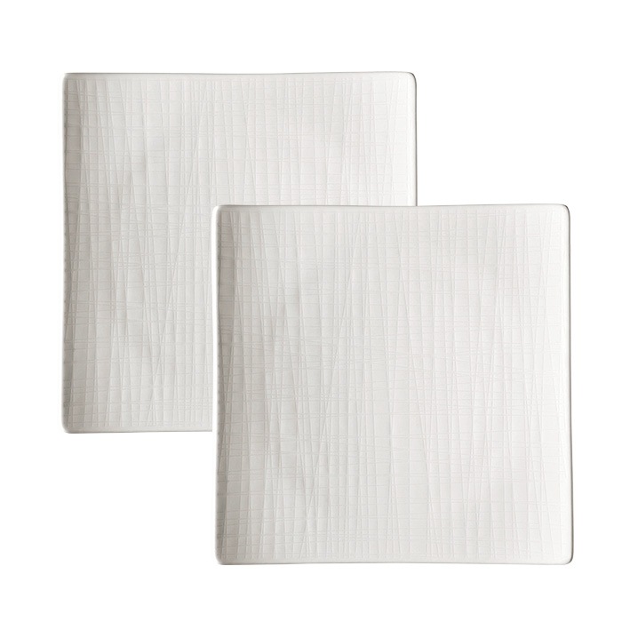 ローゼンタール [Rosenthal] オーガンジー ペアスクエアプレート