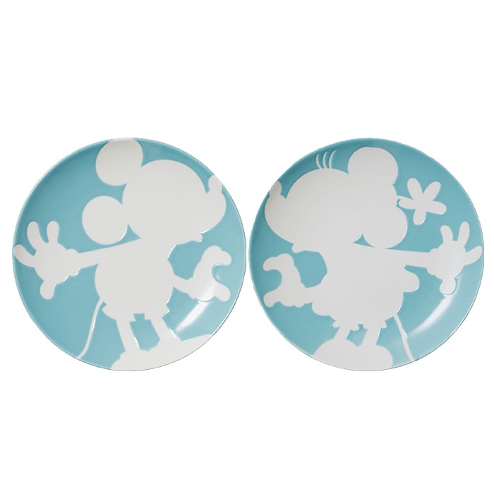 ディズニー [Disney] ミッキー&ミニー ペアプレート