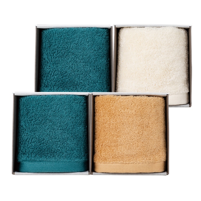 FUJITAKA TOWEL GINZA FLAG TOWELウォッシュタオル2枚セット
