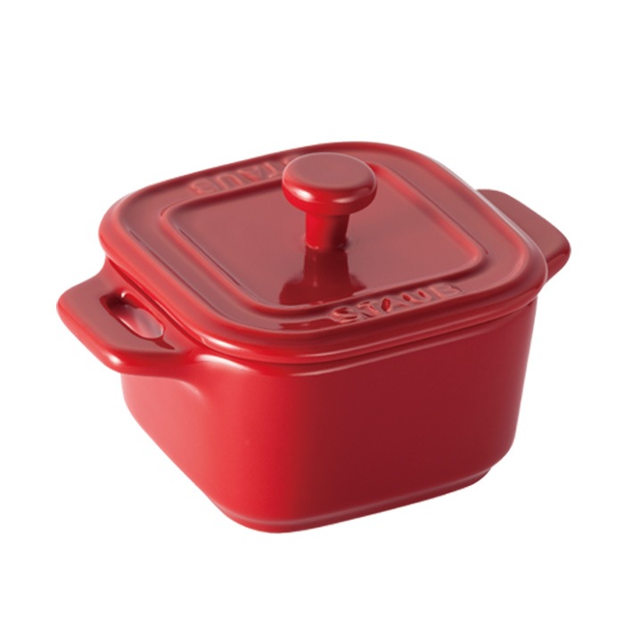 極希少・廃盤 ストウブ STAUB スクエア ポット （グランブルー）フランス製 Amazon.co.jp: staub ストウブ 「 スクエア ココット グランブルー