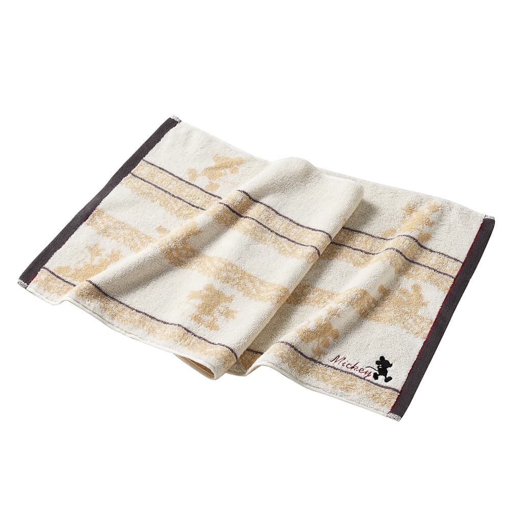 <リンベル>カタログギフト Disney(ディズニー) ハッピーコース&フェイスタオル(アイボリー)