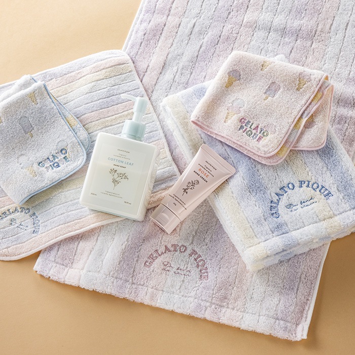 ジェラート ピケ [gelato pique] タオルハンカチ2枚セット