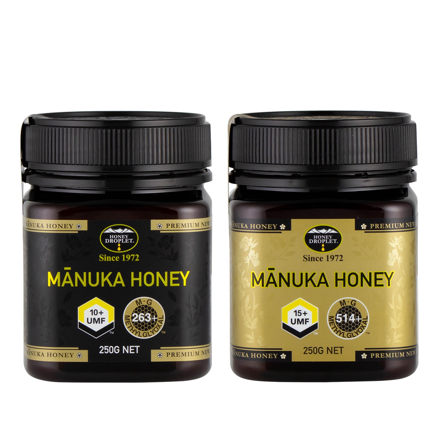 マヌカハニーUMF10+&UMF15+セット【ギフトボックス入り】
