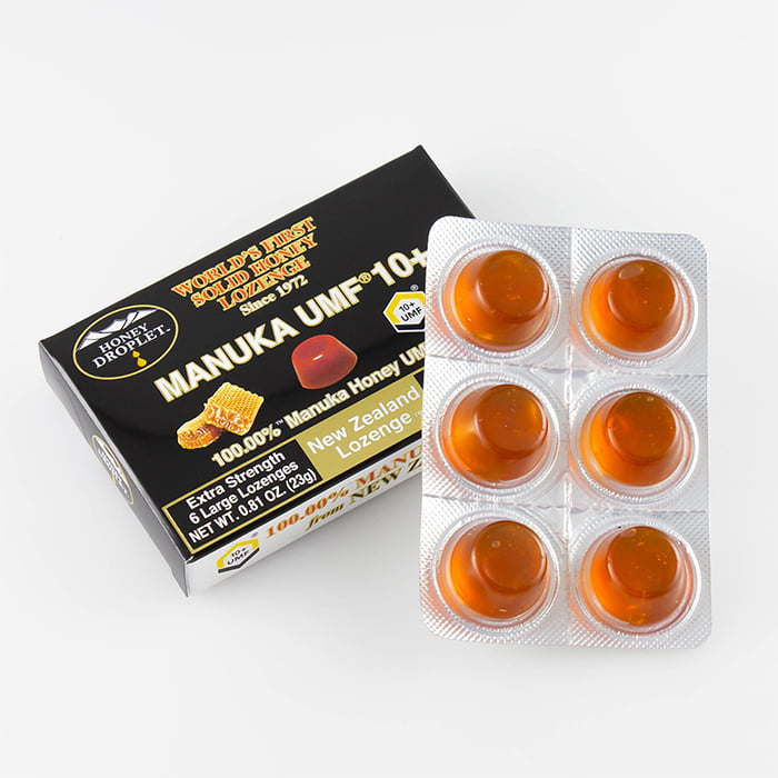 マヌカハニーUMF10+＆ハニードロップレットUMF10+、15+各2箱セット【ギフトボックス入り】