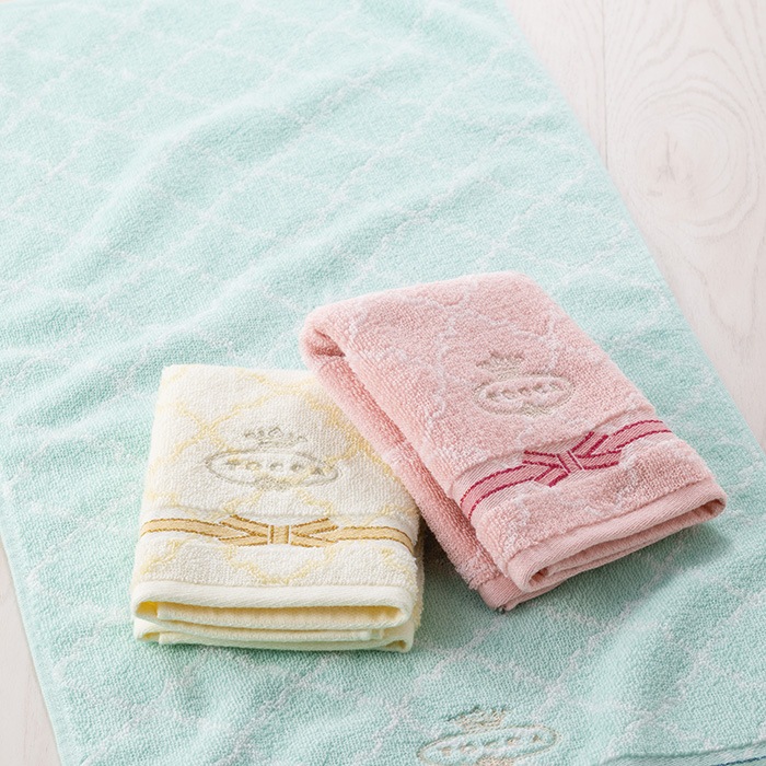 【新品タグ付き】TOCCA タオルセット（バスタオル2枚・フェイスタオル2枚） トッカ フェイスタオル2枚セット(ブルー)【eGift】|デジタル