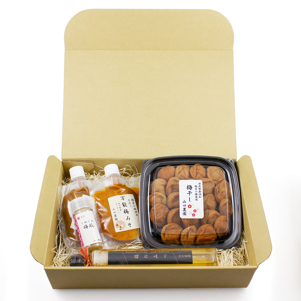 【数量限定】 産地直送! 山口農園のこだわりの梅詰合せ【特選】