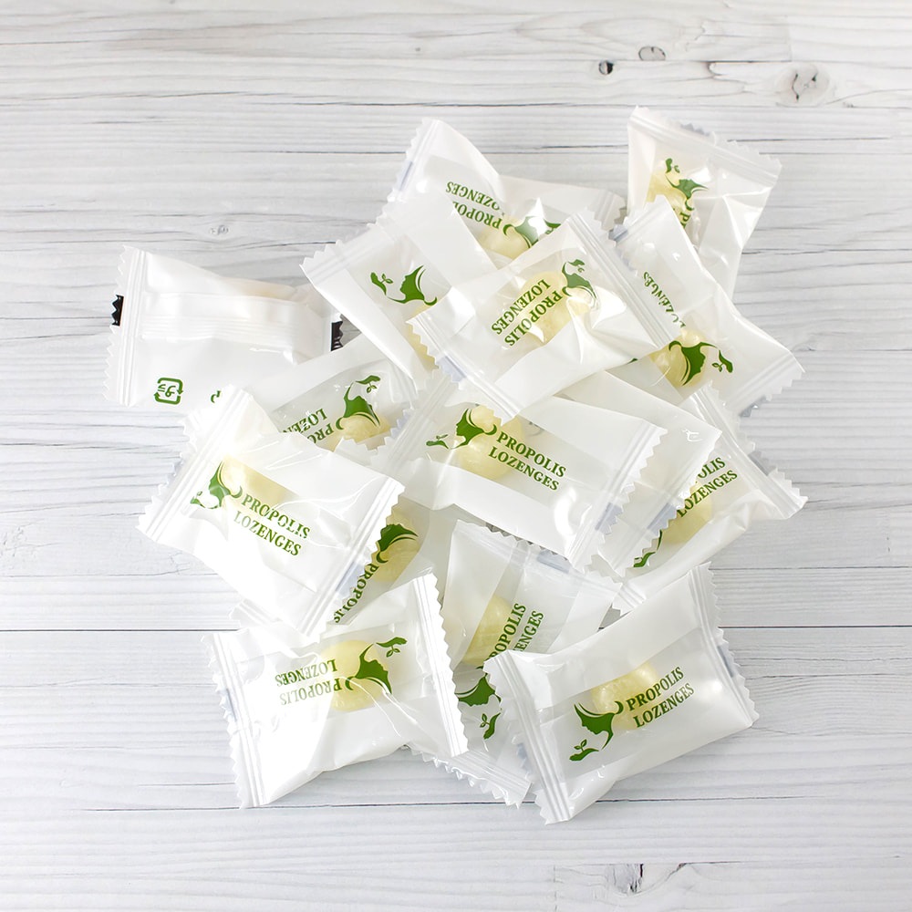 潤沢プロポリスのど飴 74g(約24粒)最高級ブラジル産プロポリス使用