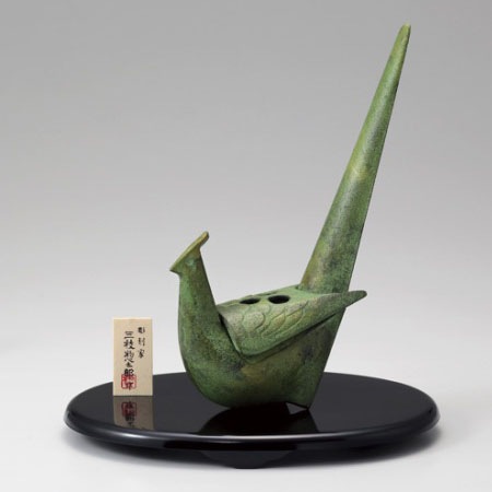 高岡銅器 香炉 雉子香炉 青銅 | 香炉、香立,香炉：高岡銅器,香炉：高岡 