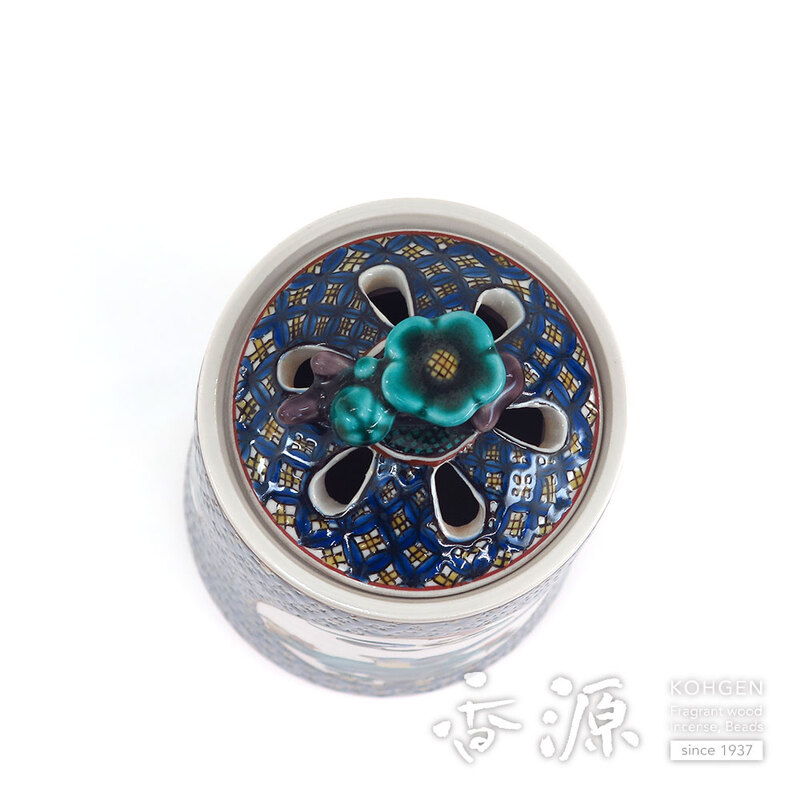 九谷焼 香炉 青手花鳥 限定品 | 香炉、香立,香炉：九谷焼,香炉