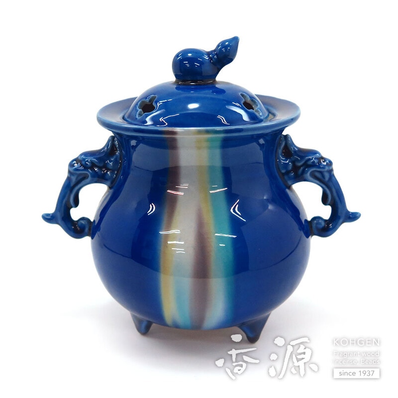 九谷焼 香炉 釉彩 博峰窯 限定品 | 香炉、香立,香炉：九谷焼