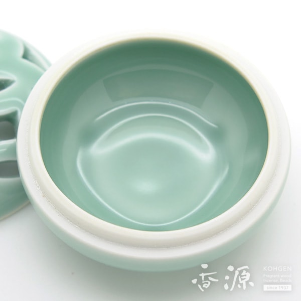 香炉 有田焼 青磁七宝 豆 | 香炉、香立,香炉：有田焼 | 香源 お
