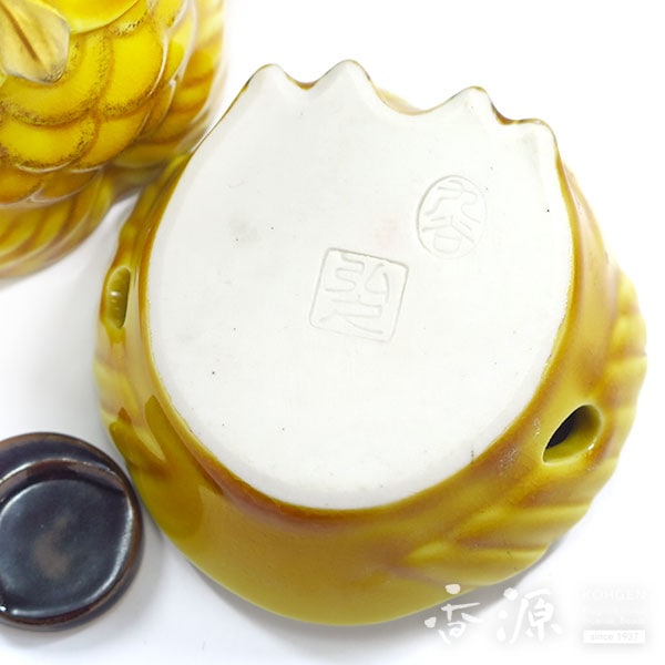 九谷焼 香立 ふくろう ［木田弘之］ 限定品 | 香炉、香立,香立