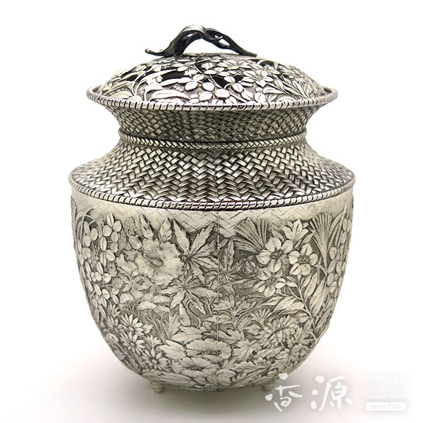 昭和时期 高岡銅器 金属製香炉 香炉/香器『高岡銅器【福兎/宝袋香炉】銅製/金寿堂作』竹中銅器