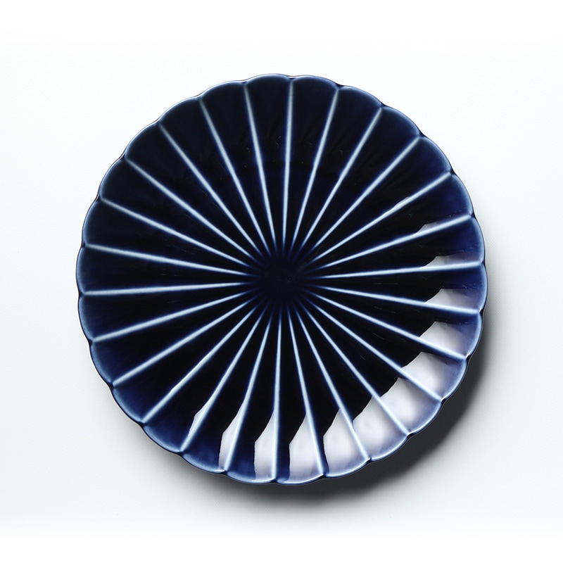 ぎやまん陶 8寸皿