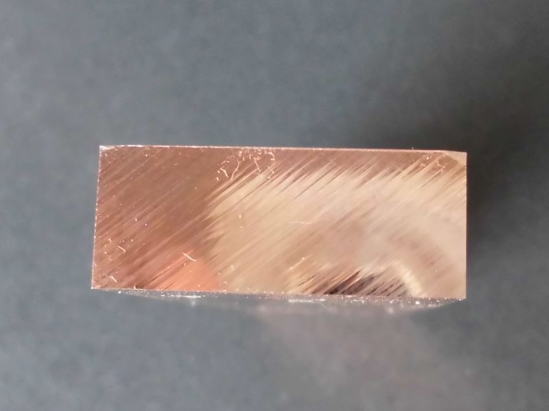 TETSUKO 銅(金属切板銅板タフピッチ) C1100P t0.4mm W700×L900mm B086HQSMX5 TETSUKO C1100P 銅（タフピッチ銅）0.7mm 100×400 100枚組（業務用