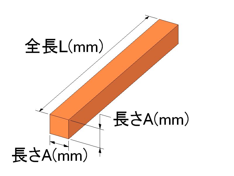 銅四角棒 C1100 | 銅四角棒 C1100 | 【工具と金属材料の通販