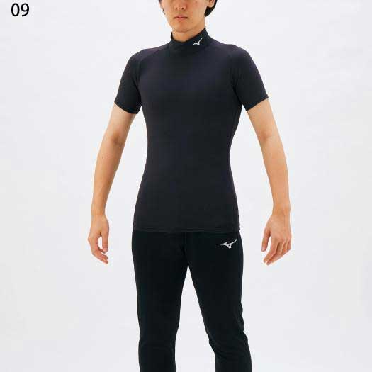 MIZUNO ミズノ バイオギアシャツ ハイネック半袖 メンズ mzap(32ma1151