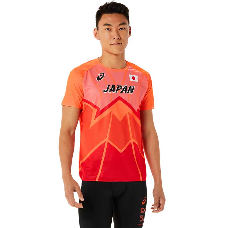 アシックス 陸上日本代表オーセンティック 半袖シャツ AUTHENTIC