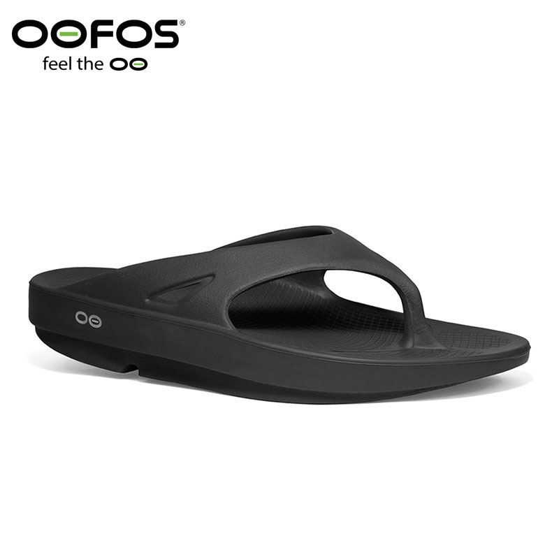 最短即日発送】ウーフォス OOFOS リカバリーサンダル OOriginal-Black