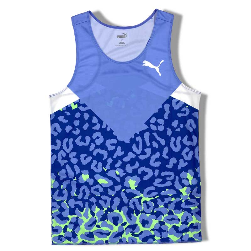 プーマ シングレット PUMA メンズランニングウェア M PUMA SINGLET AOP M exclusive コイケスポーツオリジナル