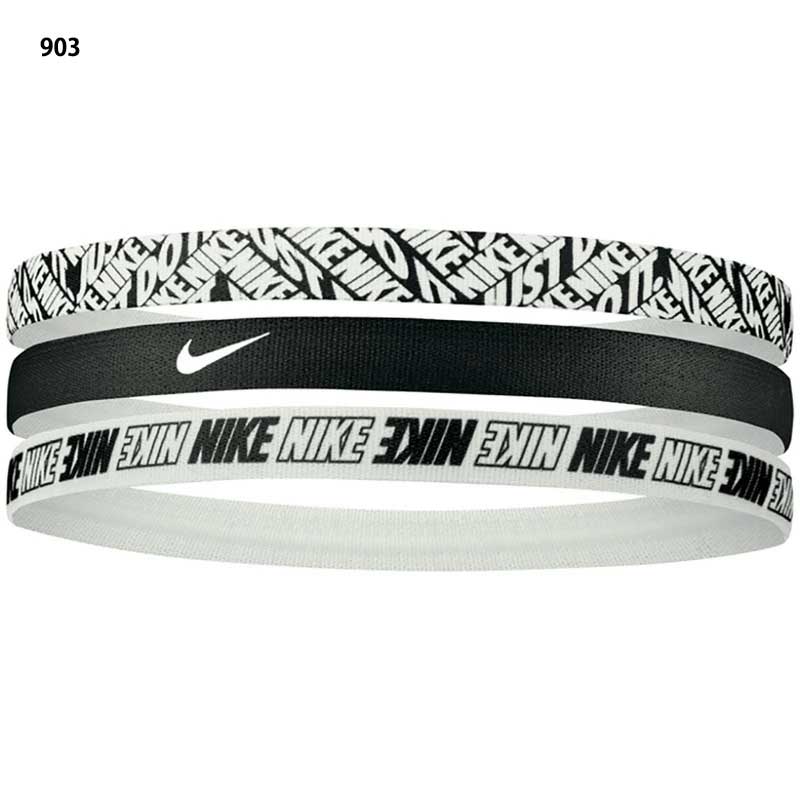 NIKE ナイキ プリント ヘッドバンド 3本パック ランニング wnk