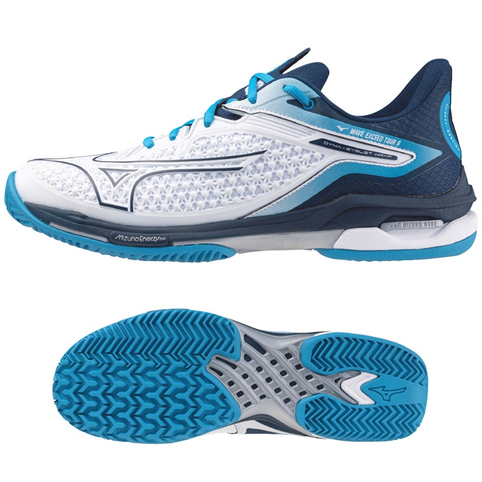 【新品】mizuno ミズノ　テニスシューズ 26cm　Wave Exceed テニスショップラリー / MIZUNO(ミズノ）オムニ・クレーコート用