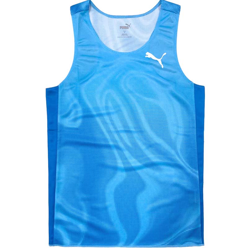 【Mset】PUMA プーマ シングレット レーシングシャツ ショートタイツ PUMA SINGLET AOP M exclusive コイケスポーツオリジナル シングレット