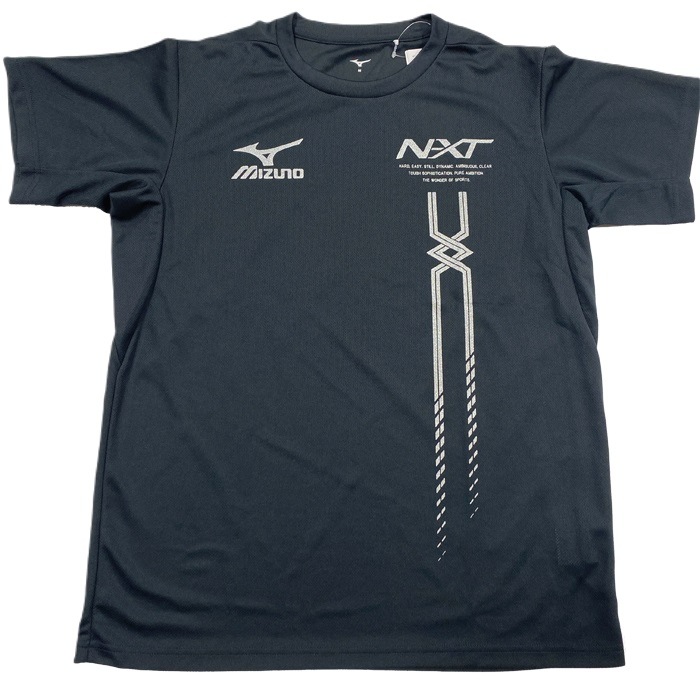 ミズノ オリジナル NXT縦ロゴTシャツ 練習用 半袖シャツ プラクティス