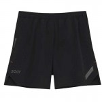 SOAR Running Mens Run Shorts Black ��󥺥��˥󥰥����� wsom(ss5mblack)