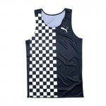 PUMA SINGLET HF CHECKER exclusive ���������ݡ��ĥ��ꥸ�ʥ� ���󥰥�å� �ס��� ��󥺥��˥󥰥����� wpum(pumrt202451)  rtank
