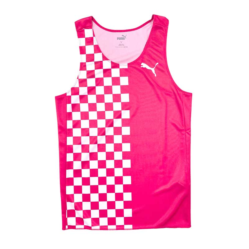 PUMA SINGLET HF CHECKER exclusive コイケスポーツオリジナル