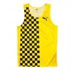 PUMA SINGLET HF CHECKER exclusive ���������ݡ��ĥ��ꥸ�ʥ� ���󥰥�å� �ס��� ��󥺥��˥󥰥����� wpum(pumrt202458)  rtank