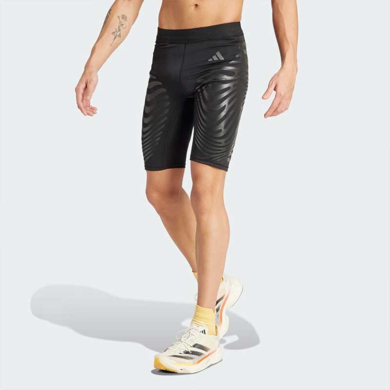 アディゼロ コントロール ランニングショートレギンス M チーム対応可！ADIDAS ADIZERO コントロール ランニングショート